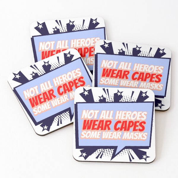 Item preview, Not all heroes wear capes some wear masks designed and sold by UltraProTees.