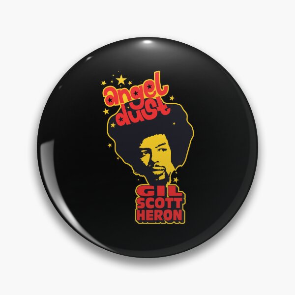 Item preview, Gil Scott-Heron 'Angel Dust' Logo for Shirts & Apparel | Tribute to the Legendary Artis designed and sold by Boogosh.