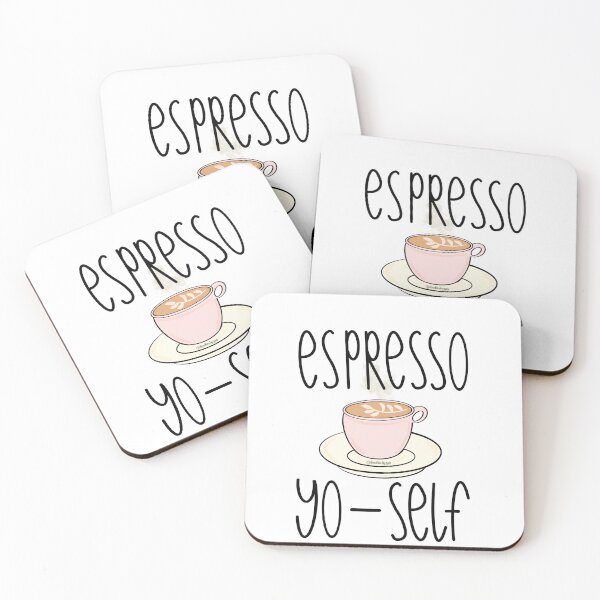 Item preview, Espresso Yo-Self! designed and sold by Doodlesbygabllc.