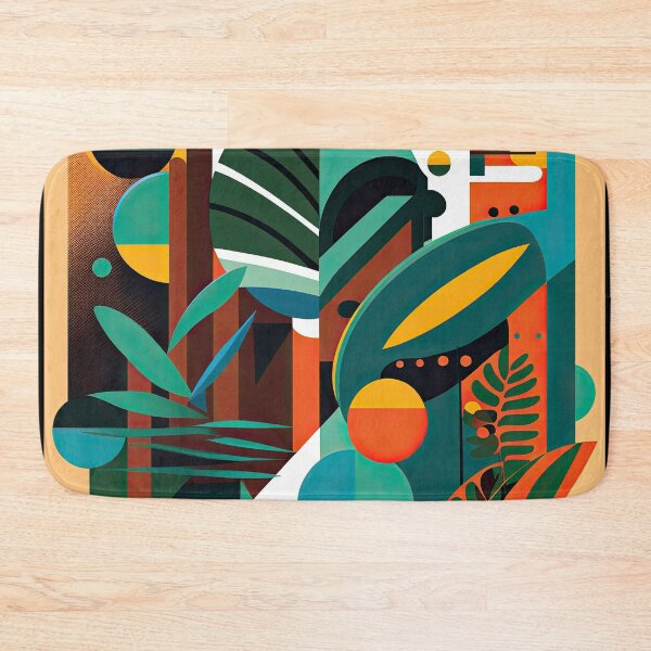Item preview, African Jungle Bauhaus Design designed and sold by ArtificialGenes.