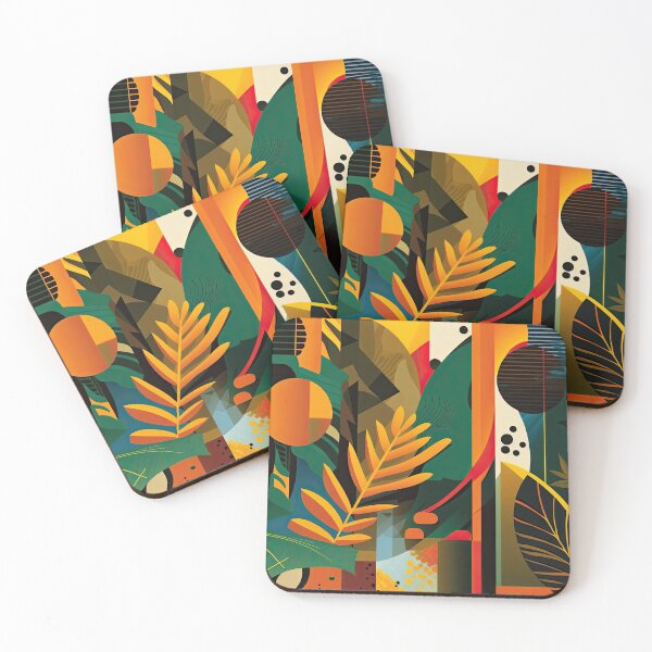 Item preview, African Jungle Bauhaus Design designed and sold by ArtificialGenes.