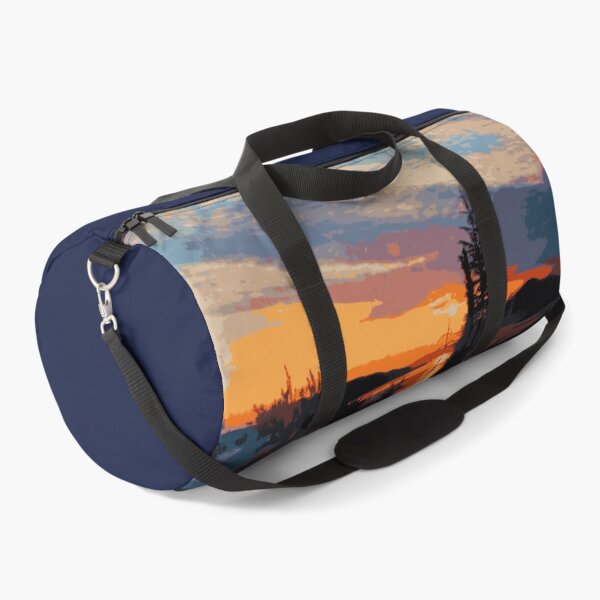 Item preview, Pacific Sunset Art Poster designed and sold by retropenguin.