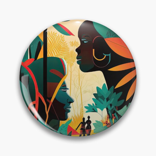 Artikelvorschau, African Jungle Bauhaus Design entworfen und verkauft von ArtificialGenes.