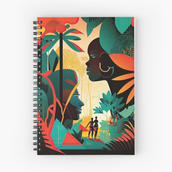 Item preview, African Jungle Bauhaus Design designed and sold by ArtificialGenes.