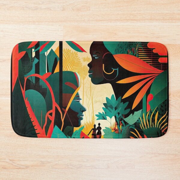 Item preview, African Jungle Bauhaus Design designed and sold by ArtificialGenes.
