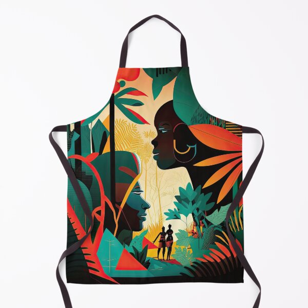 Item preview, African Jungle Bauhaus Design designed and sold by ArtificialGenes.