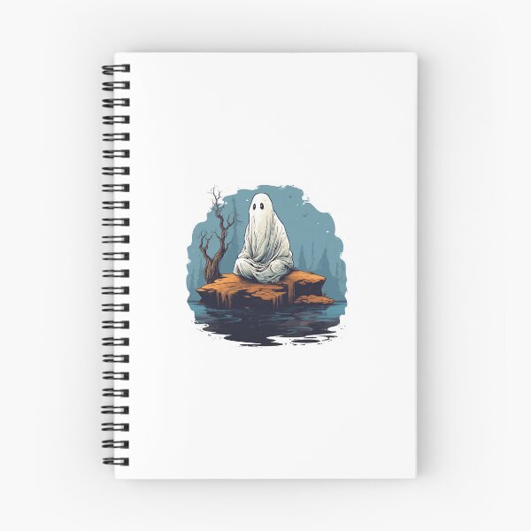 Item preview, Ghost Sitting on Rock designed and sold by reddawn1004.