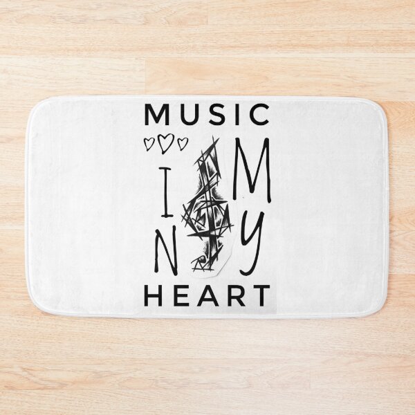 Item preview,  Treble clef with the inscription designed and sold by Lucky Day Shop 777.