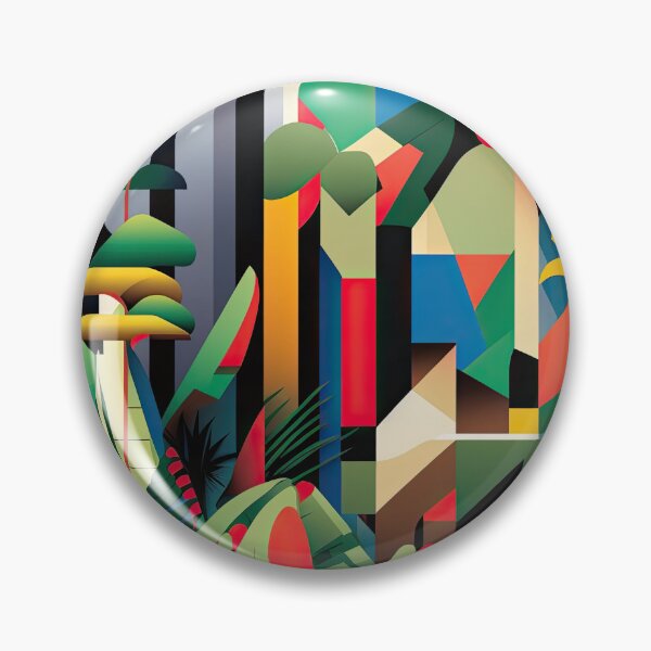 Artikelvorschau, African Jungle Bauhaus Design entworfen und verkauft von ArtificialGenes.