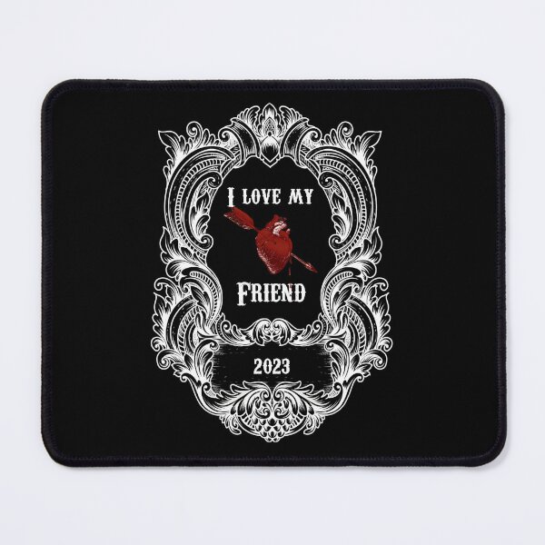 Item preview, I love my friend vintage text design designed and sold by Mysooni.