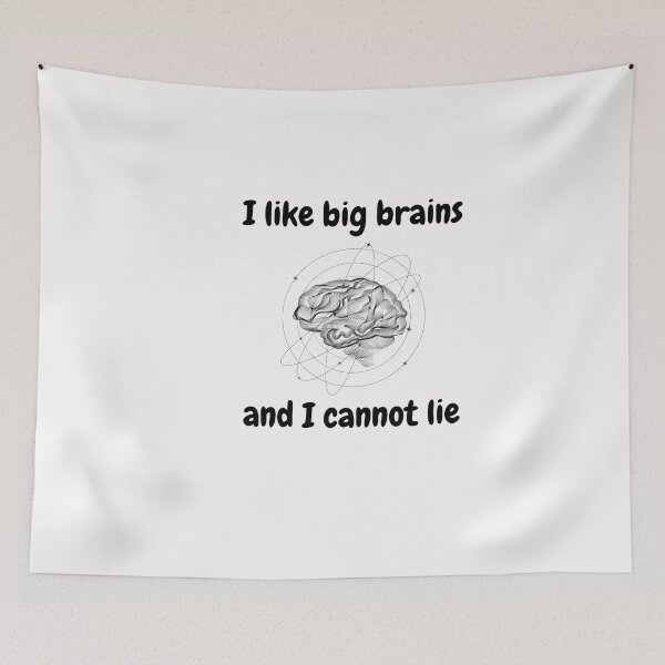 Item preview, I like big brains designed and sold by OurBlairWorld.