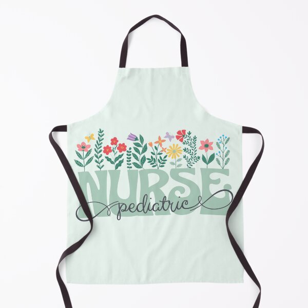Item preview, Flower Heart Pediatric Nurse designed and sold by ArtByKattie.