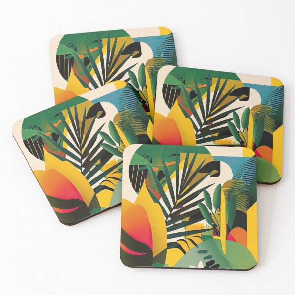 Item preview, African Jungle Bauhaus Design designed and sold by ArtificialGenes.