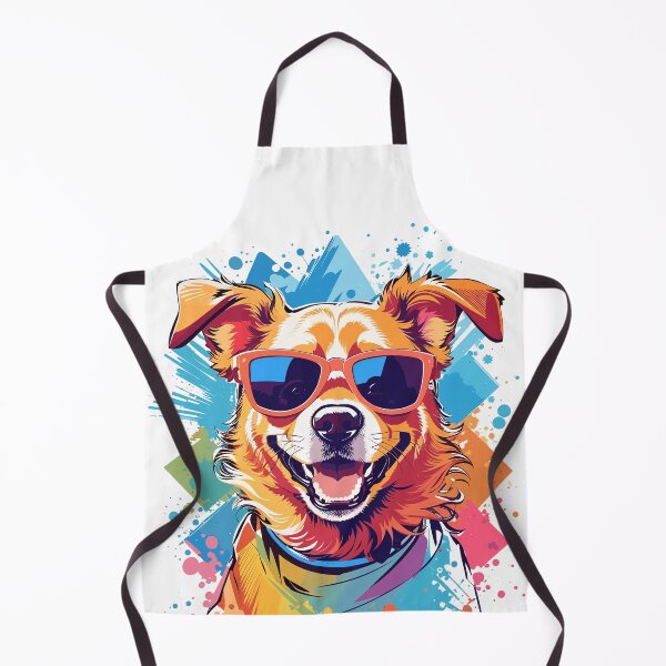 Item preview, cool dog wearing sunglasses, Funny pet lover designed and sold by artfeel1.