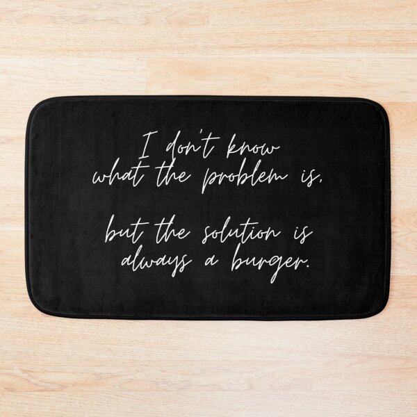 Item preview, Very Yankee Problems I - The Burger Solution designed and sold by DevemDavam.