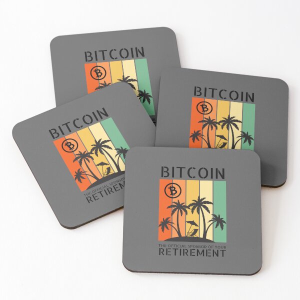 Item preview, Bitcoin, The Official Sponsor Of Your Retirement - Crypto Logo designed and sold by GetCryptoSwag.