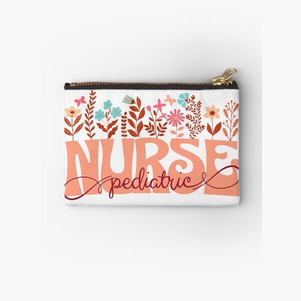 Item preview, Flower Heart Pediatric Nurse designed and sold by ArtByKattie.