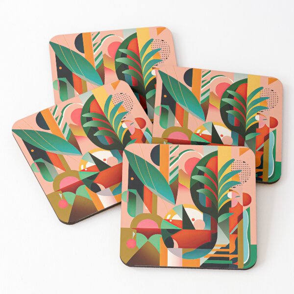 Item preview, African Jungle Bauhaus Design designed and sold by ArtificialGenes.