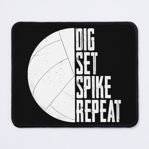 Item preview, Grunge vintage design for volleyball fans designed and sold by ChaosEdits.