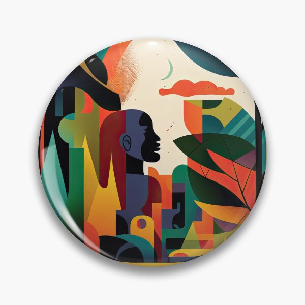 Item preview, African Jungle Bauhaus Design designed and sold by ArtificialGenes.