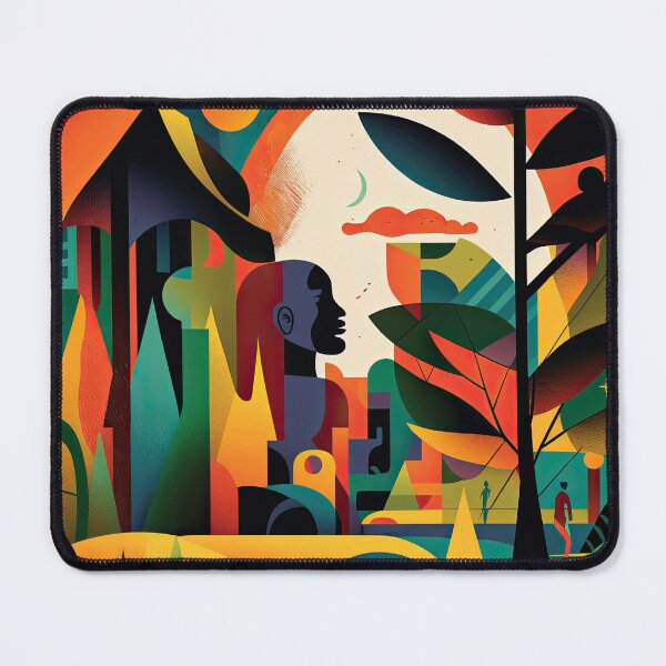 Item preview, African Jungle Bauhaus Design designed and sold by ArtificialGenes.