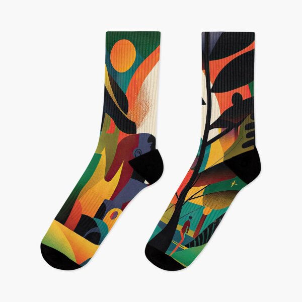 Item preview, African Jungle Bauhaus Design designed and sold by ArtificialGenes.