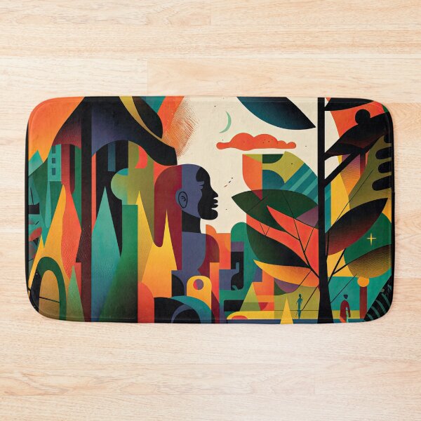 Item preview, African Jungle Bauhaus Design designed and sold by ArtificialGenes.