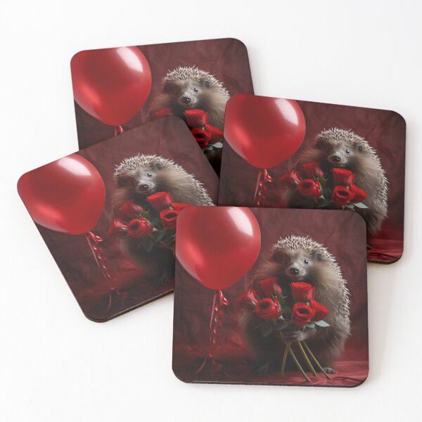 Item preview, Hedgehog in love designed and sold by Cocco Banana.