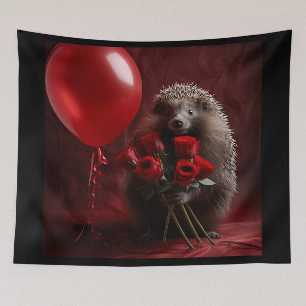 Item preview, Hedgehog in love designed and sold by Cocco Banana.