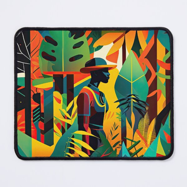 Item preview, African Jungle Bauhaus Design designed and sold by ArtificialGenes.