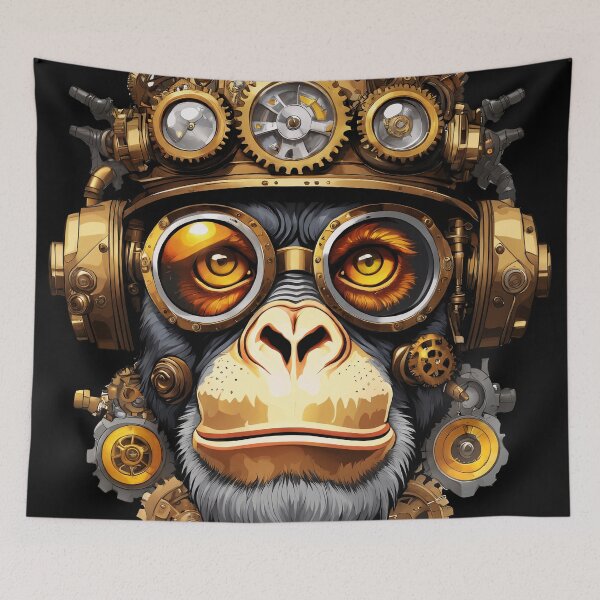 Item preview, Steampunk Ape designed and sold by ILikeToasters.