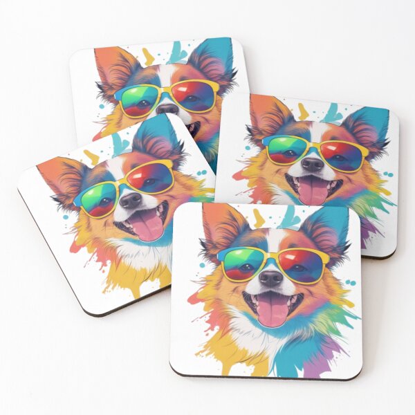 Item preview, dog, Paws in Shades: Colorful Canine Couture designed and sold by alaa-mously.
