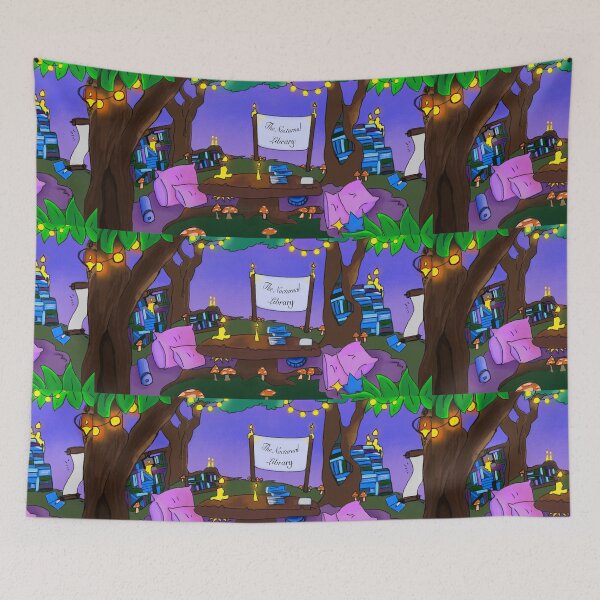 Item preview, Nocturnal Library  designed and sold by Arsenic-Arts.