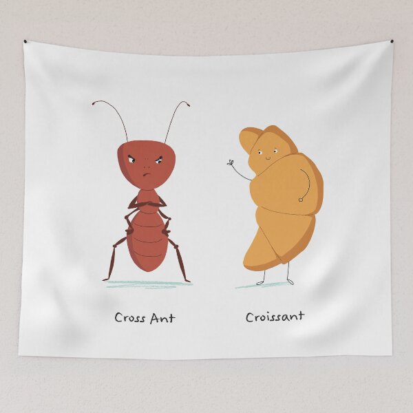 Item preview, Cross Ant/Croissant designed and sold by Cory Reid.