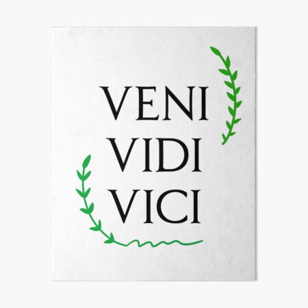 Veni Vidi Vici Minimalist