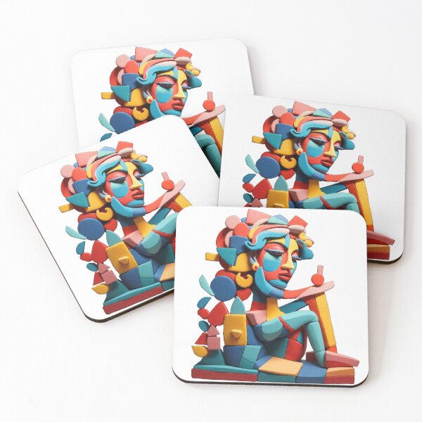 Item preview, Abstract Clay Sculpture Of A Beautiful Woman designed and sold by tankuss.