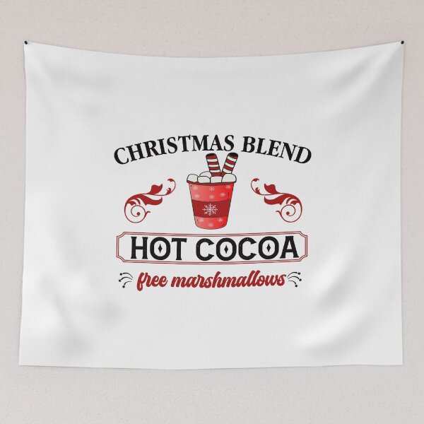 Item preview, Christmas Blend Hot Cocoa Christmas Sweater, by DAM Creative, designed and sold by DAM Creative ⭐⭐⭐⭐⭐.
