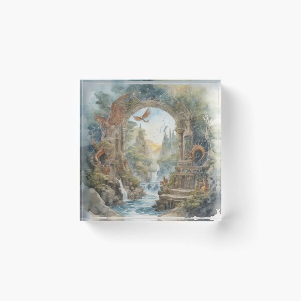 Item preview, A Quest for Hidden Realms and Mythical Creatures designed and sold by ArtbyAdrian.