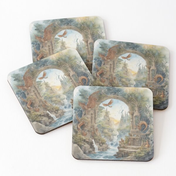 Item preview, A Quest for Hidden Realms and Mythical Creatures designed and sold by ArtbyAdrian.