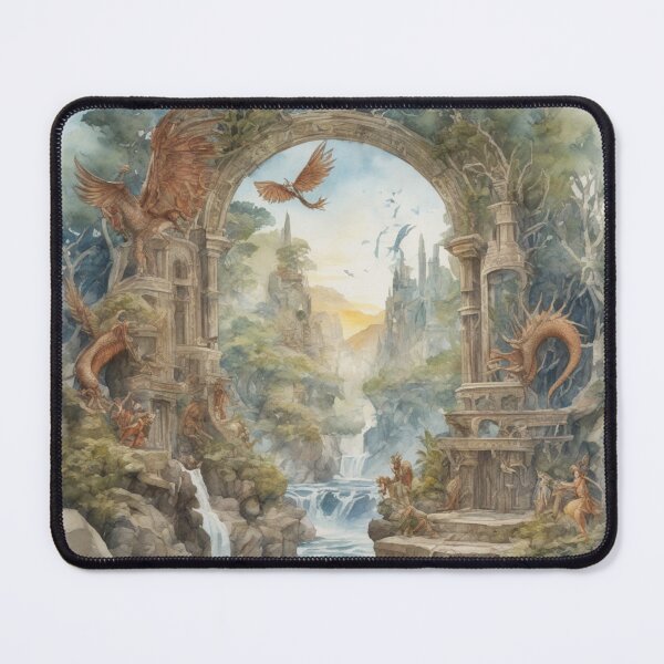 Item preview, A Quest for Hidden Realms and Mythical Creatures designed and sold by ArtbyAdrian.