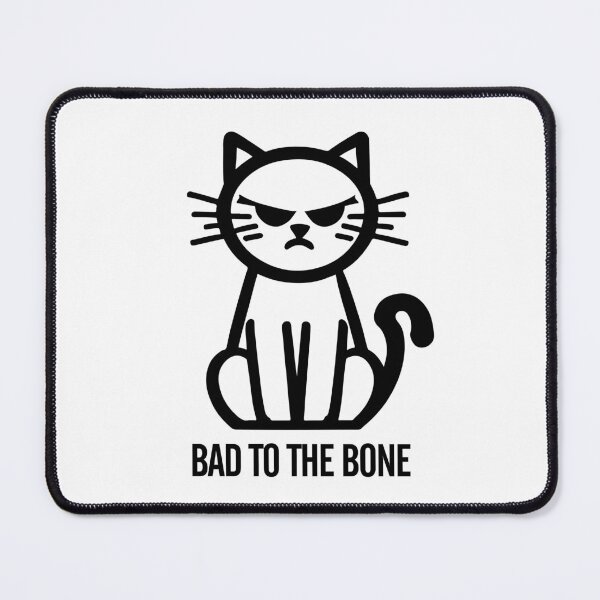 Item preview, Evil to the bone cute cat with evil eye designed and sold by swipeshirts.
