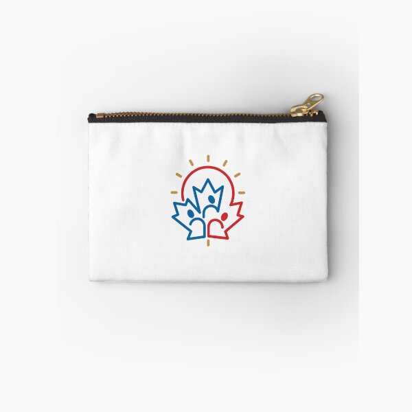 Item preview, Canada Social Maple Leaf with a Group of People and Rising Sun designed and sold by Wiggly Lines.