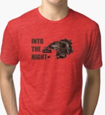 Tactical Brainbucket "into the night" Tri-blend T-Shirt