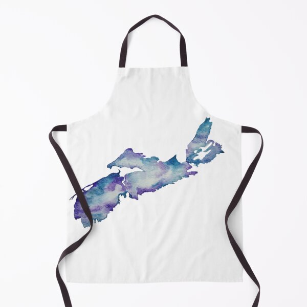 Item preview, Nova Scotia- watercolor in purple and blue designed and sold by JewelsNova.