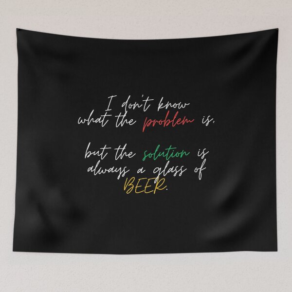 Item preview, Very Yankee Problems II - The Beer Solution designed and sold by DevemDavam.