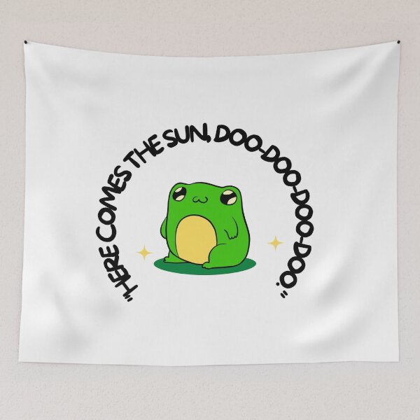 Item preview, "Here comes the sun, doo-doo-doo-doo." - The Beatles, "Here Comes the Sun" designed and sold by karastratton.