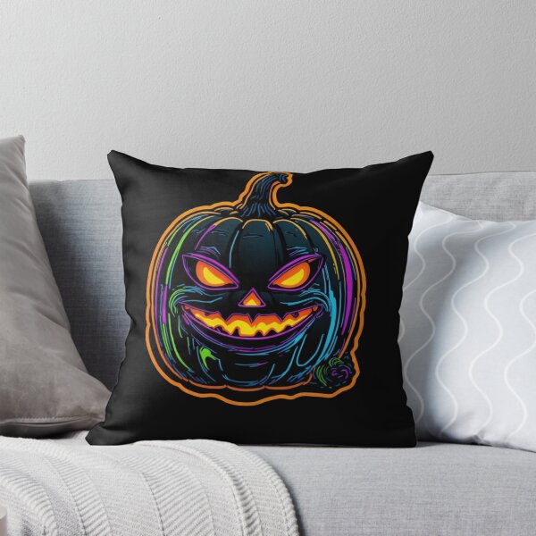 Item preview, Halloween Neon Pumpkin Horror Night 2023 designed and sold by Desfix.