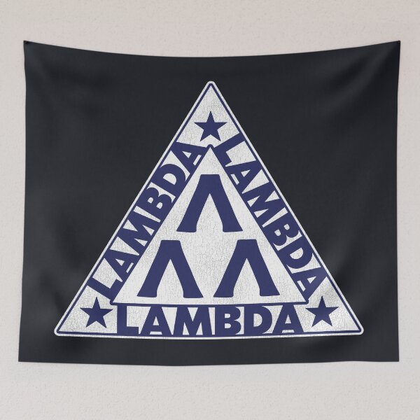 Item preview, LAMBDA LAMBDA LAMBDA Triangle Symbol designed and sold by acquiesce13.