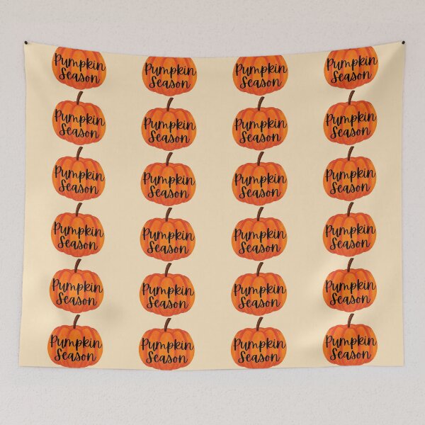 Item preview, Pumpkin Season Painted Pumpkin Black Script  designed and sold by Sunshine-Dreams.