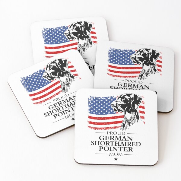 Item preview, German Shorthaired Pointer Mom American Flag Patriotic Dog designed and sold by dogarts.